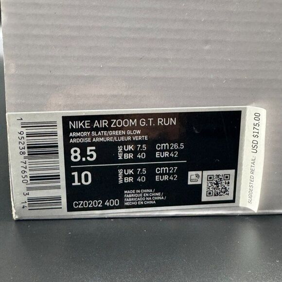 Nike Air Zoom GT Run Midnight Navy - Picture 10 of 10